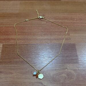 Madewell Gold Charm Necklace